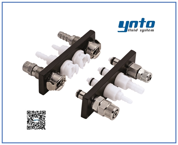 Multi–Mount 多管道面板系列接頭，CPC塑料快速接頭 Multi-Mount Series