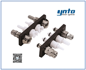 Multi–Mount 多管道面板系列接頭，CPC塑料快速接頭 Multi-Mount Series